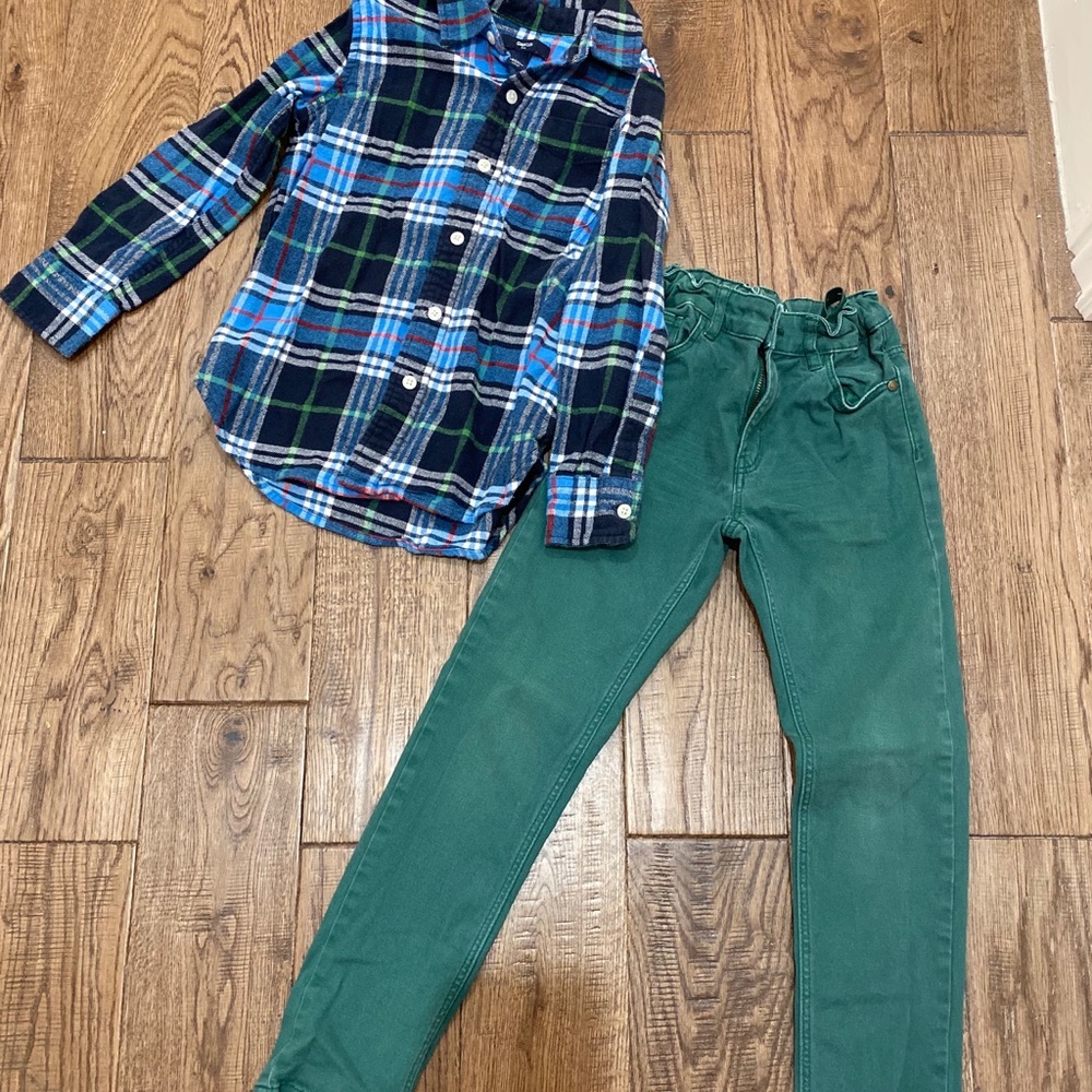 Gap and H&M Boy outfit
